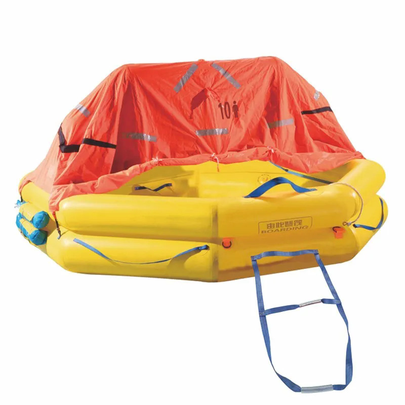 Şişirilebilir Liferaft denizde hayat kurtarır